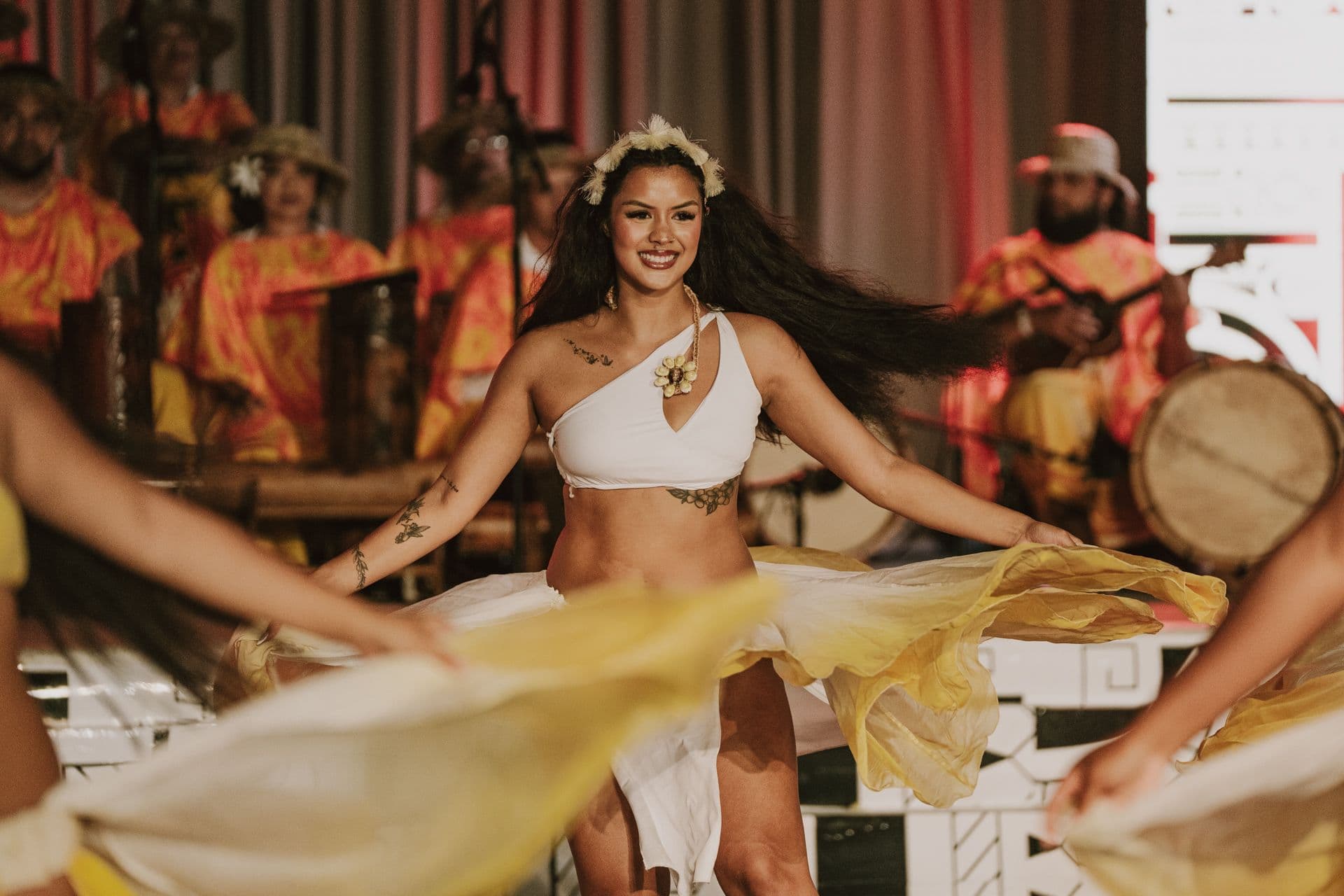 A dancer from Kaliloa 'O Kaleo 'Onalani
