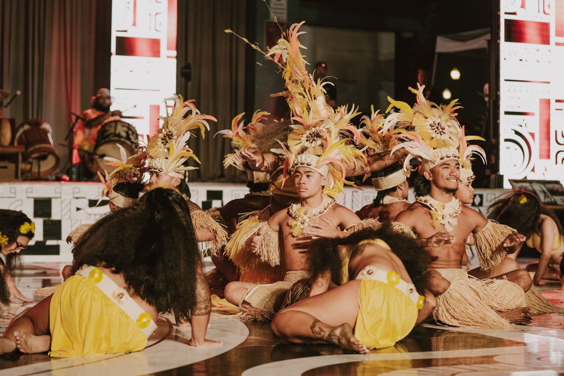 The dancers of Kaliloa Kaleo O'nalani
